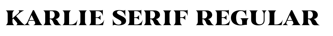 Karlie Serif Regular image